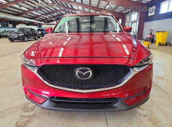 JM3KFACM5M0316633 2021 MAZDA CX-5 Red Vista frontal