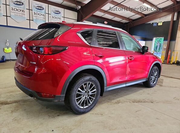 JM3KFACM5M0316633 2021 MAZDA CX-5 Red Trasero derecho