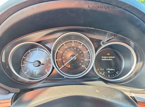 JM3KFACM5M0316633 2021 MAZDA CX-5 Red Vista del cuadro de instrumentos