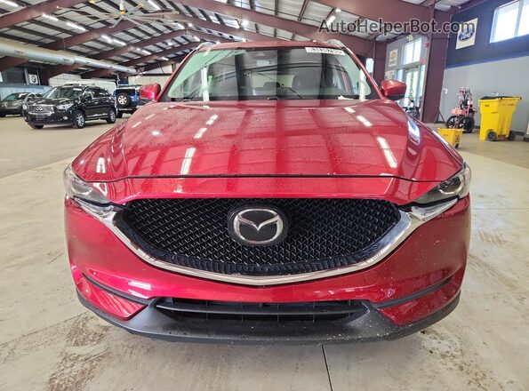 JM3KFACM5M0316633 2021 MAZDA CX-5 Red Vista interior de 360 grados