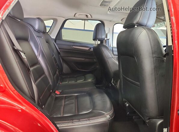 JM3KFACM5M0316633 2021 MAZDA CX-5 Red Vista interior trasera