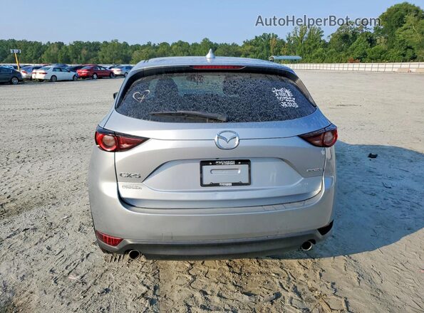JM3KFACM5M0338549 2021 MAZDA CX-5 Silver Rear view
