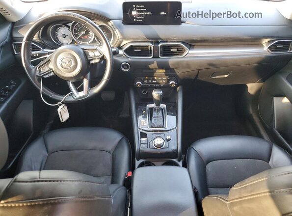 JM3KFACM5M0338549 2021 MAZDA CX-5 Silver Dashboard view