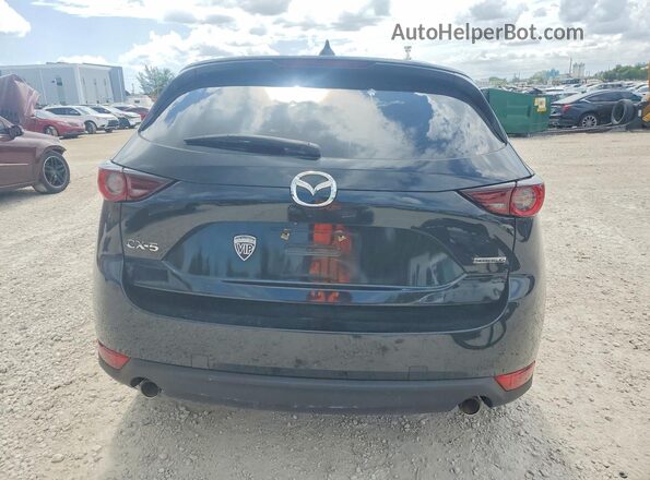 JM3KFACM5M1305030 2021 MAZDA CX-5 Black Вид ззаду