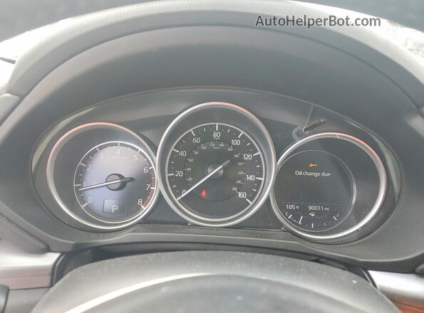 JM3KFACM5M1305030 2021 MAZDA CX-5 Black Вид щитка приладів