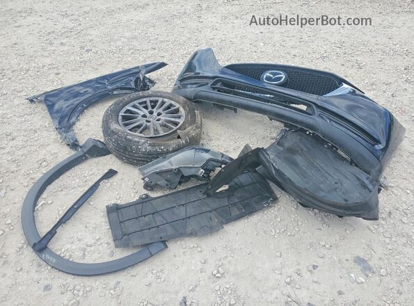 JM3KFACM5M1305030 2021 MAZDA CX-5 Black Вид підкапотного простору