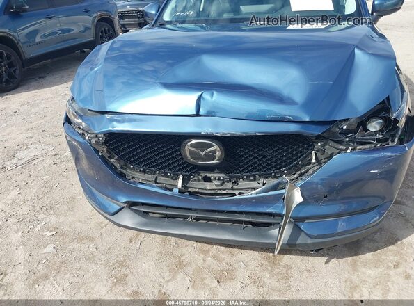 JM3KFACM5M1387907 2021 MAZDA CX-5 Синий Вид спереди
