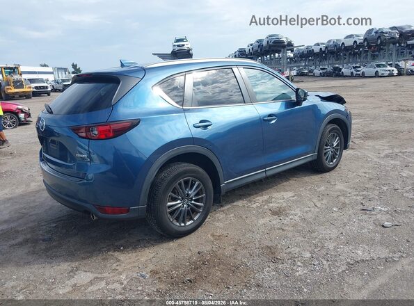 JM3KFACM5M1387907 2021 MAZDA CX-5 Синий Задняя правая четверть