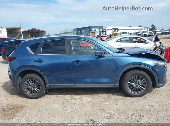 JM3KFACM5M1387907 2021 MAZDA CX-5 Синий Вид задней части салона