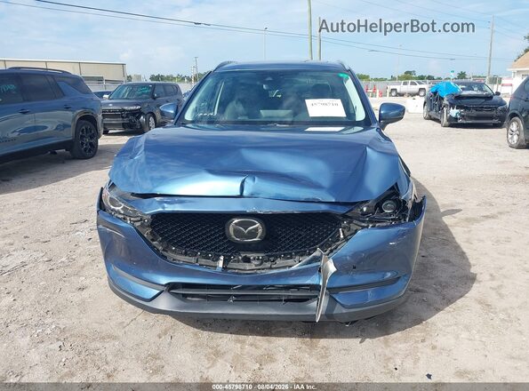JM3KFACM5M1387907 2021 MAZDA CX-5 Синий Вид щитка приборов