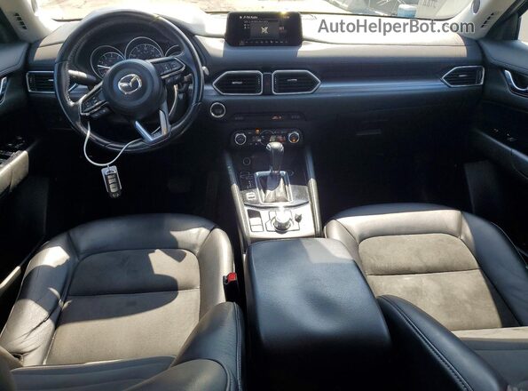 JM3KFACM6J1402958 2018 MAZDA CX-5 Gray Առջևի վահանակի տեսք