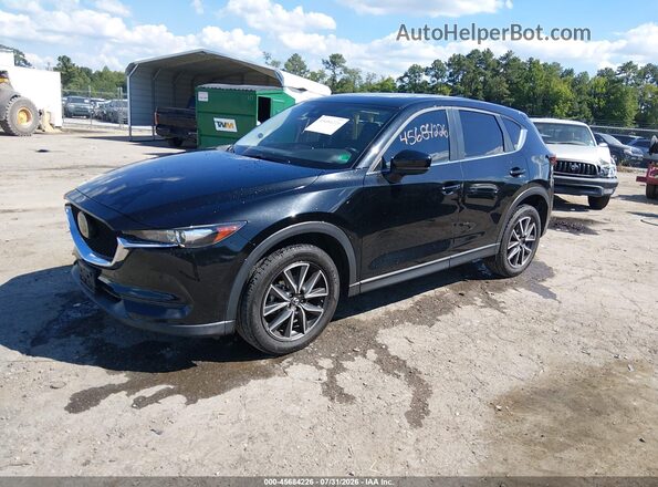 JM3KFACM6J1464120 2018 MAZDA CX-5 Черный Передняя левая четверть