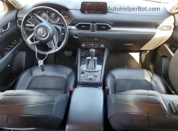JM3KFACM6K0574432 2019 MAZDA CX-5 Black Առջևի վահանակի տեսք