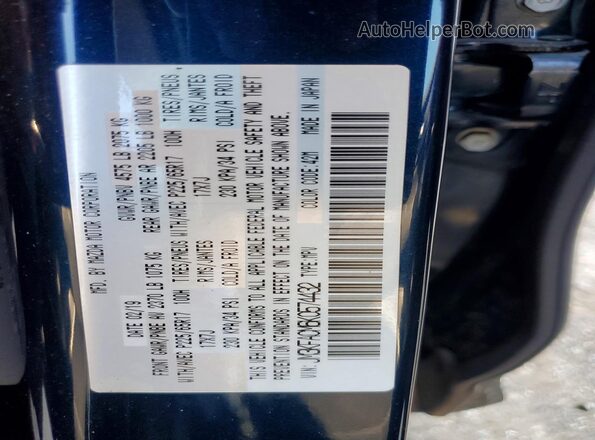 JM3KFACM6K0574432 2019 MAZDA CX-5 Black VIN կոդի պիտակի տեսք