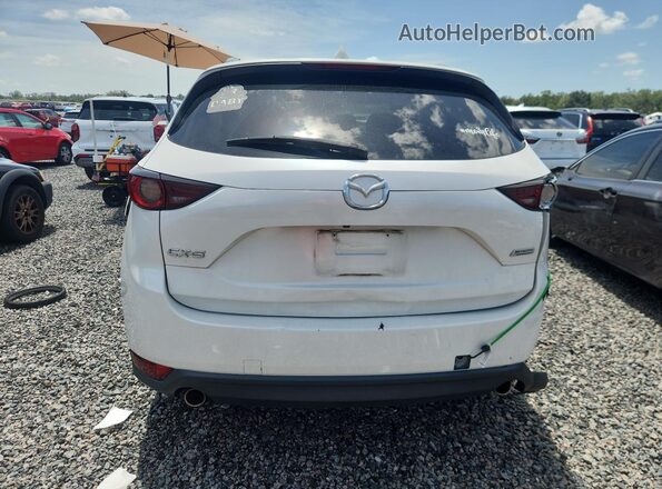 JM3KFACM6K0668892 2019 MAZDA CX-5 White Widok z tyłu