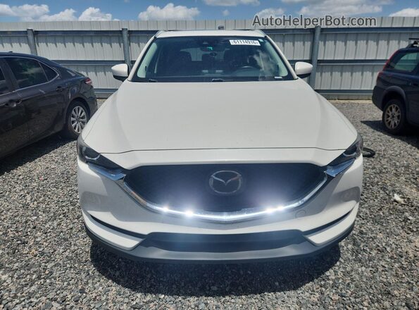 JM3KFACM6K0668892 2019 MAZDA CX-5 White Widok z przodu