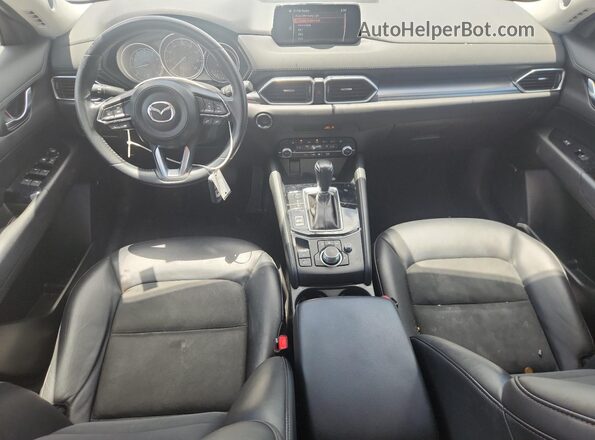 JM3KFACM6K0668892 2019 MAZDA CX-5 White Widok deski rozdzielczej