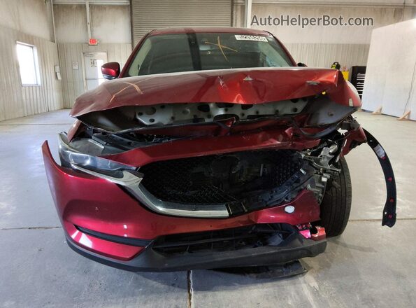 JM3KFACM6K1513317 2019 MAZDA CX-5 Red Դիմացի տեսք