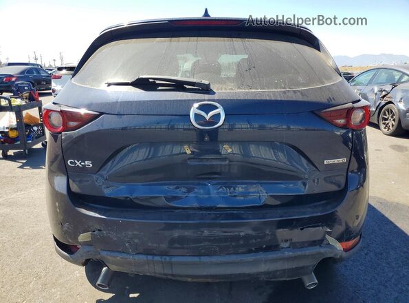 JM3KFACM6L0744256 2020 MAZDA CX-5 Blue უკანა ხედი