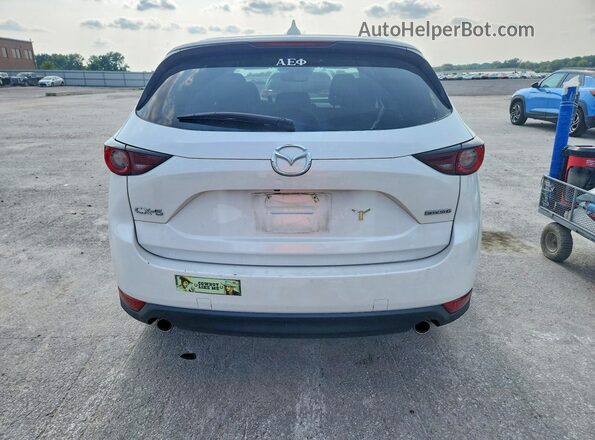 JM3KFACM6L0812975 2020 MAZDA CX-5 White Widok z tyłu