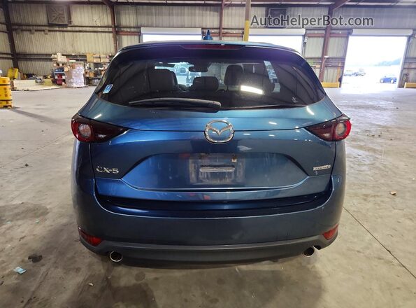 JM3KFACM6L1829270 2020 MAZDA CX-5 Blue Widok z tyłu