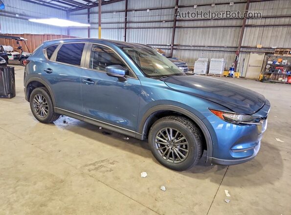 JM3KFACM6L1829270 2020 MAZDA CX-5 Blue Przód prawy