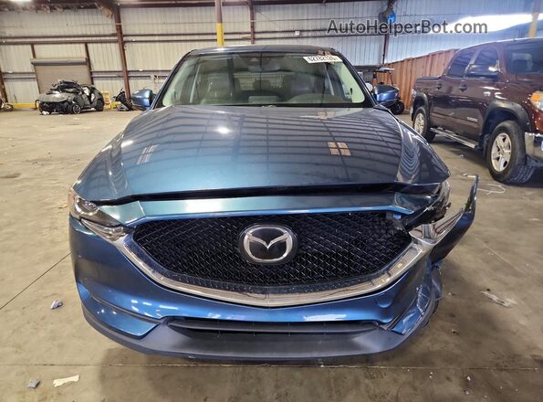 JM3KFACM6L1829270 2020 MAZDA CX-5 Blue Widok z przodu