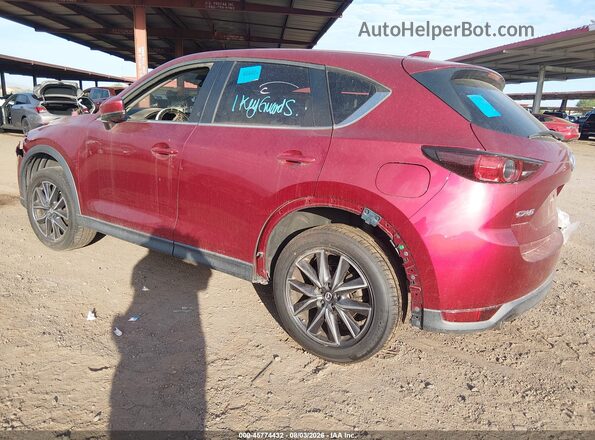 JM3KFACM7J0331369 2018 MAZDA CX-5 Burgundy უკანა მარცხენა