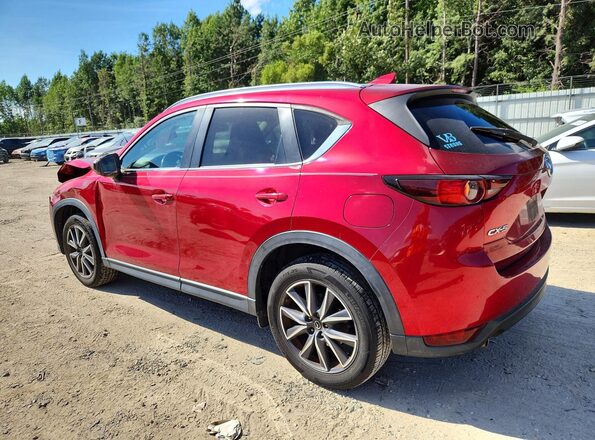 JM3KFACM7J0425431 2018 MAZDA CX-5 Red Trasero izquierdo