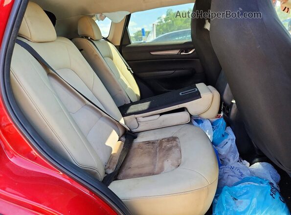 JM3KFACM7J0425431 2018 MAZDA CX-5 Red Vista interior trasera