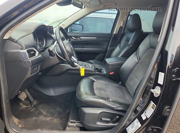 JM3KFACM7J1342558 2018 MAZDA CX-5 Black Front interior view
