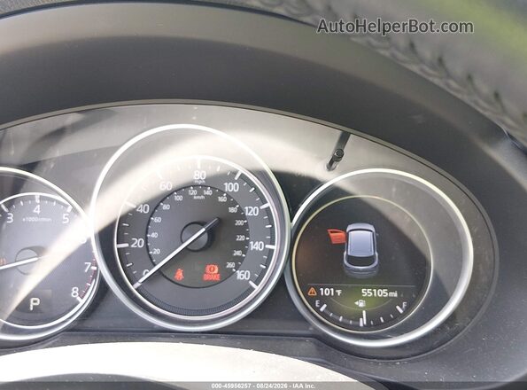 JM3KFACM7J1364138 2018 MAZDA CX-5 Blue უკანა სავარძლების ხედი