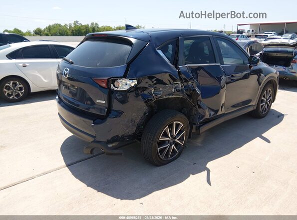 JM3KFACM7J1364138 2018 MAZDA CX-5 Blue უკანა მარჯვენა