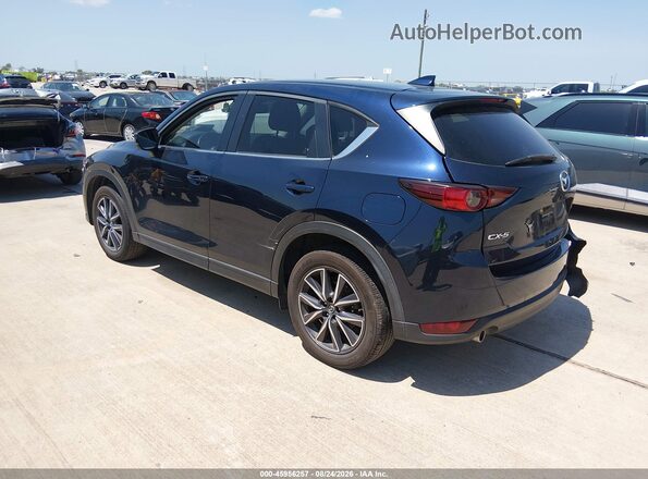 JM3KFACM7J1364138 2018 MAZDA CX-5 Blue უკანა მარცხენა