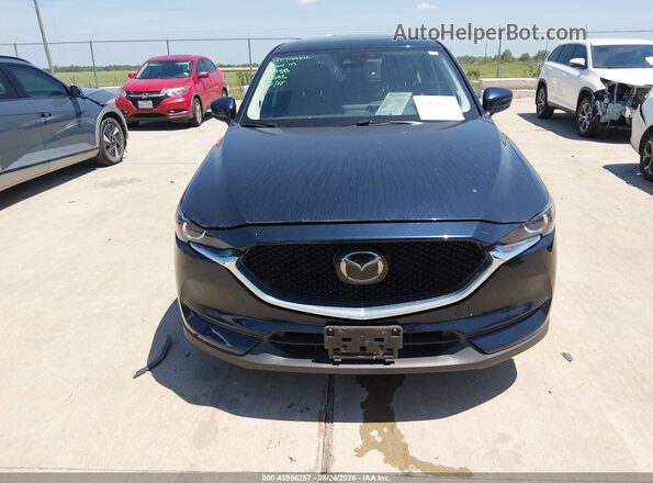 JM3KFACM7J1364138 2018 MAZDA CX-5 Blue ხელსაწყოთა პანელის ხედი