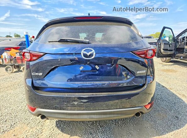 JM3KFACM7J1473036 2018 MAZDA CX-5 Blue Rear view