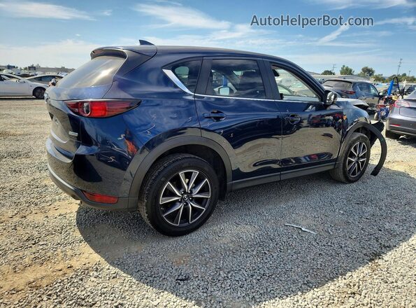 JM3KFACM7J1473036 2018 MAZDA CX-5 Blue Rear right