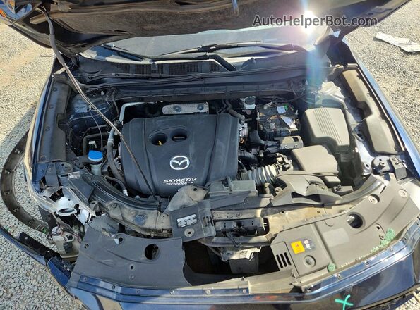 JM3KFACM7J1473036 2018 MAZDA CX-5 Blue Engine compartment view