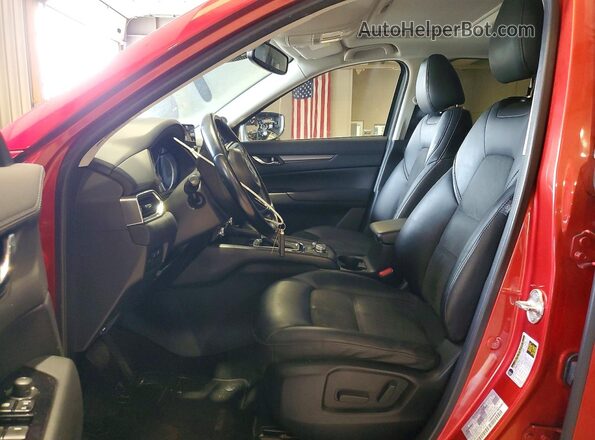 JM3KFACM7K0697771 2019 MAZDA CX-5 Red Widok wnętrza z przodu