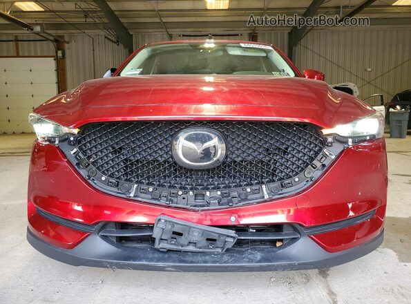 JM3KFACM7K0697771 2019 MAZDA CX-5 Red Widok z przodu