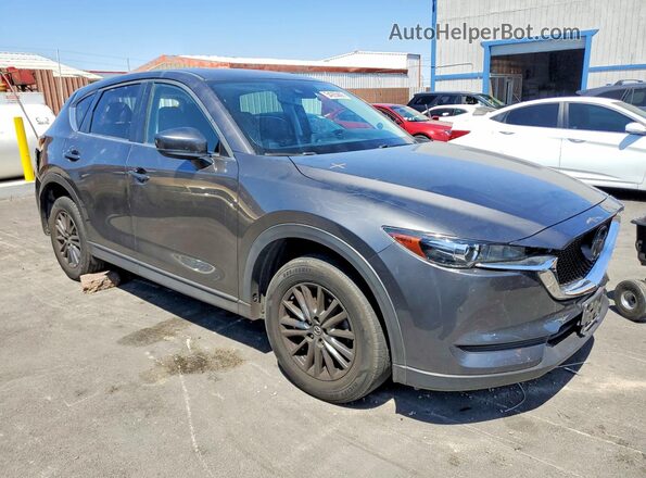JM3KFACM7K1634888 2019 MAZDA CX-5 Серый Передняя правая четверть