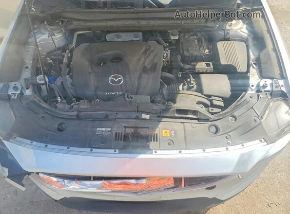 JM3KFACM7L0772129 2020 MAZDA CX-5 Silver Engine compartment view