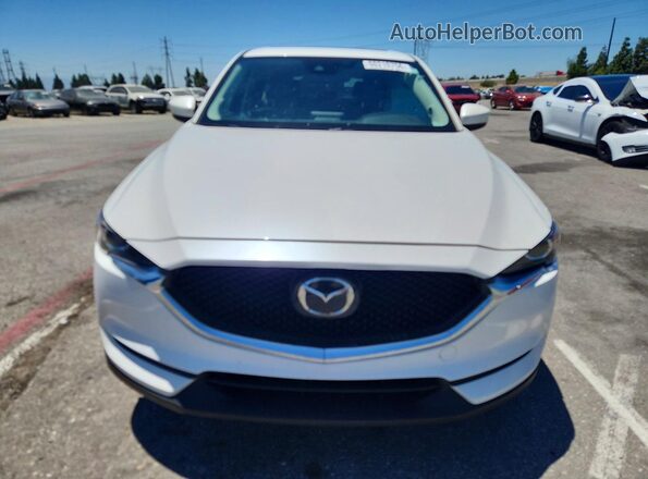 JM3KFACM7L0798648 2020 MAZDA CX-5 White Вид спереду
