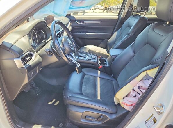 JM3KFACM7L0798648 2020 MAZDA CX-5 White Вид салону спереду