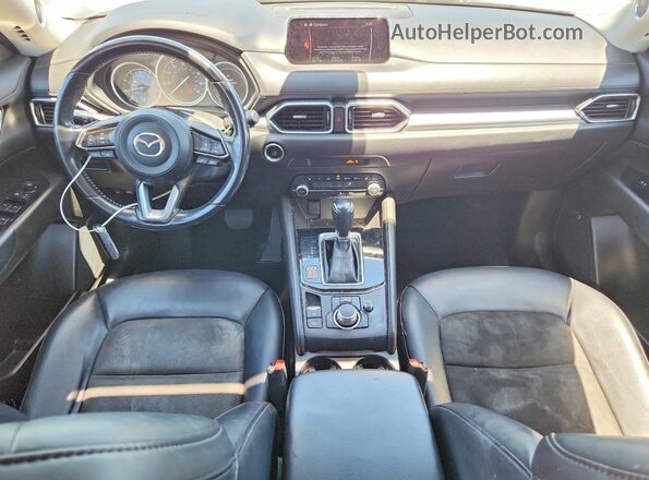 JM3KFACM7L0798648 2020 MAZDA CX-5 White Вид панелі приладів