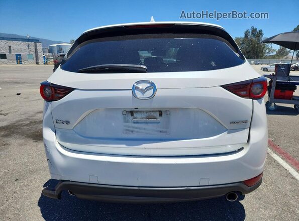 JM3KFACM7L0798648 2020 MAZDA CX-5 White Вид ззаду