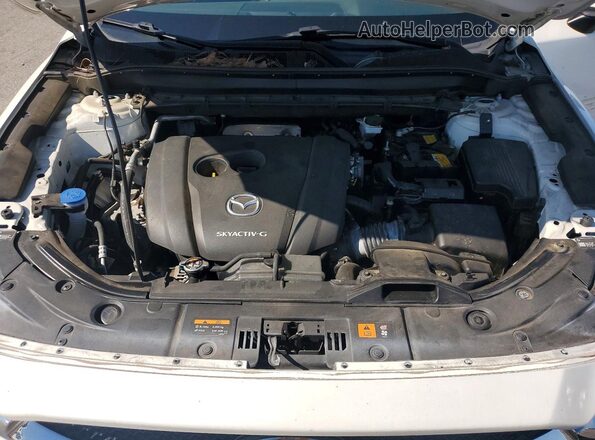 JM3KFACM7M0334082 2021 MAZDA CX-5 White Вид підкапотного простору