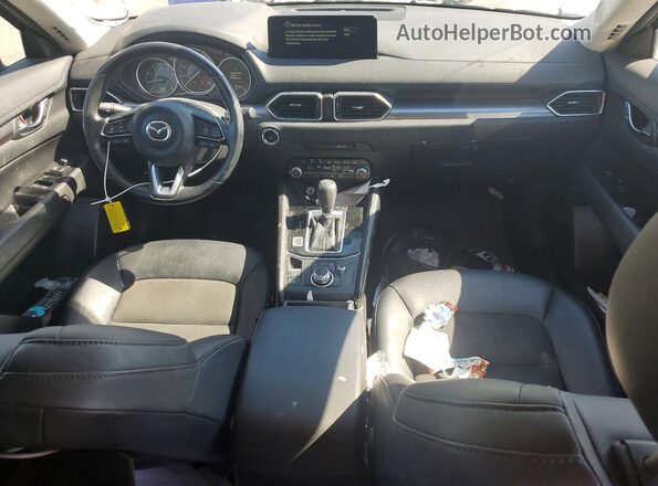 JM3KFACM7M0334082 2021 MAZDA CX-5 White Вид панелі приладів