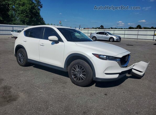 JM3KFACM7M0334082 2021 MAZDA CX-5 White Передня права чверть