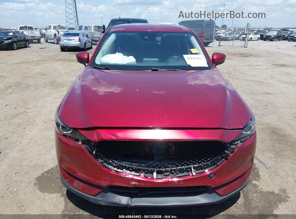 JM3KFACM8K0538337 2019 MAZDA CX-5 Red ხელსაწყოთა პანელის ხედი